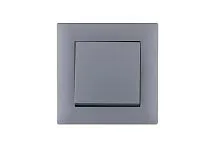 Выключатель 1-клав. Karea RIZZ STAR сер. Makel 88065001