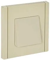 Вывод кабеля FORTE&PIANO FP442 ваниль IEK FP-VK10-0-K10