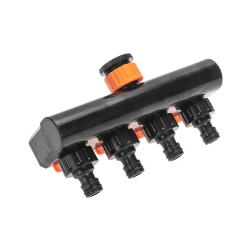 Разветвитель для шланга на 4 канала 1/2-3/4дюйма ЧЕТЫРЕ СЕЗОНА 62-0225 фото 2