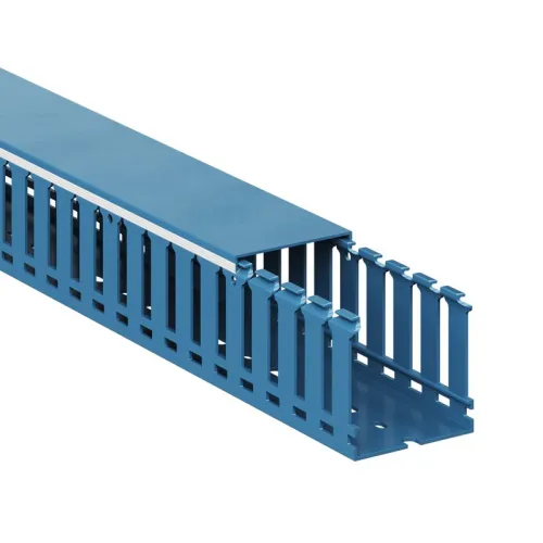 Кабель-канал перфорированный 60х60 L2000 RL12 син. DKC 00288RL фото 3
