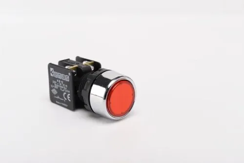 Кнопка (1НЗ) красн. EMAS KB12DK