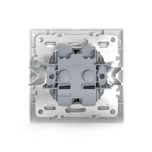 Розетка 1-м СП AVA 16А IP20 с заземл. защ. шторки в сборе бел. TOKOV LIGHT TKL-AV-R1FZSF-C01 фото 2