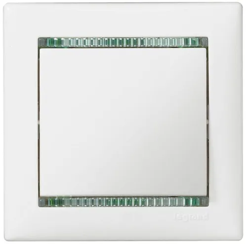 Рамка 1-м Valena бел./крис. Leg 774461 фото 4