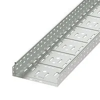 Лоток листовой перфорированный 600х100 L2000 сталь 1мм гор. оцинк. DKC 35337HDZ