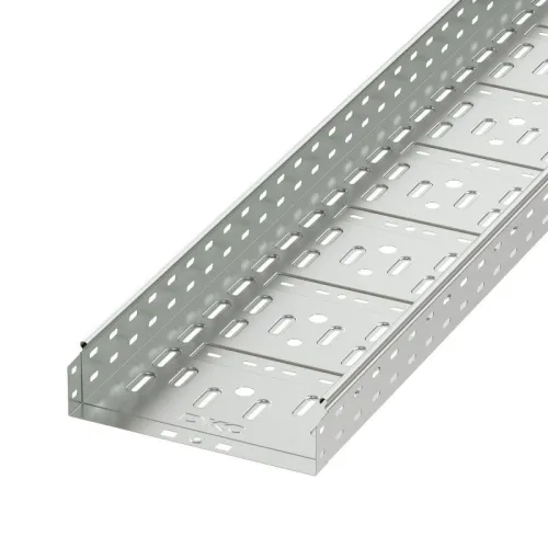 Лоток листовой перфорированный 600х100 L2000 сталь 1мм гор. оцинк. DKC 35337HDZ