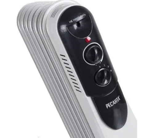 Радиатор масляный 5 секц. 1000Вт ОМПТ- 5Н Ресанта 67/3/2 фото 4