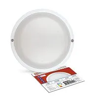 Светильник светодиодный СПП ОАД-1565-КРУГ 15Вт 6500К IP65 1350лм 140мм герметичный с оптико-акустическим датчиком IN HOME 4690612044026