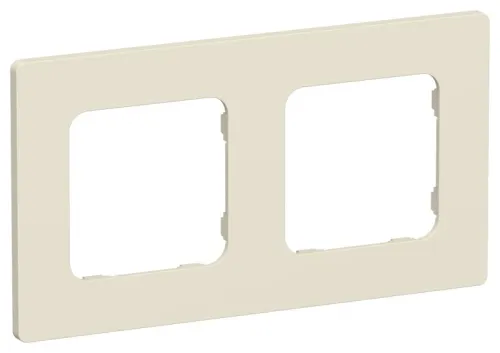 Рамка 2-м СП FLITE РУ-2-К-ФлСл сливочный IEK FI-M22-32-20-K86