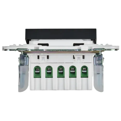 Кнопка звонка SKANDY 10А SK-V17Bl для отелей с индикацией черн. IEK SK-V14-2-10-K02 фото 5