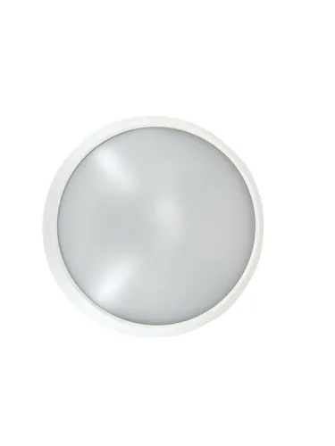 Светильник светодиодный WP 15 C 18W OP 840 D220 WH 220х80мм 18Вт 4000К IP65 ЖКХ круглый пылевлагозащ. бел. Русский Свет 15071524503 фото 2