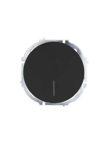 Выключатель 1-кл. СП OSEN 10А IP20 с подсветкой механизм черн. бархат LEZARD 743-4288-111