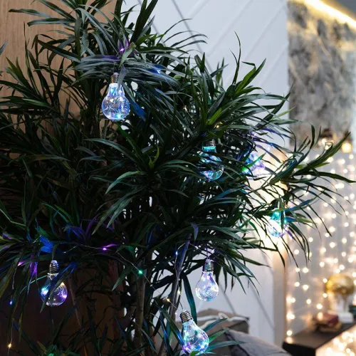 Гирлянда светодиодная "Ретро-лампы" 3м 100LED мультиколор 4Вт IP20 Neon-Night 303-079 фото 11