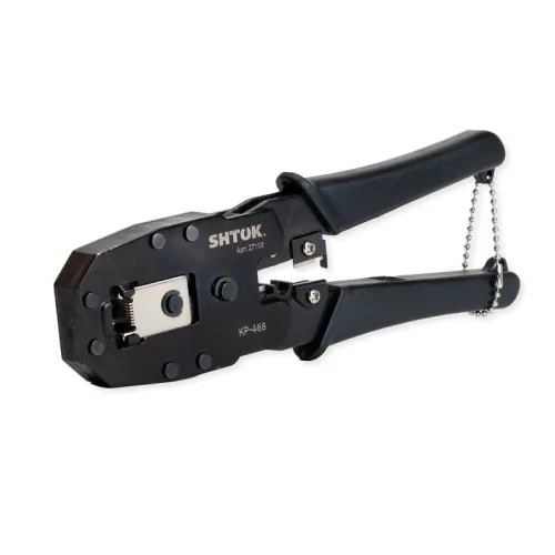 Кримпер для телефонных и компьютерных разъемов КР-468 (27105) SHTOK 376585 фото 2