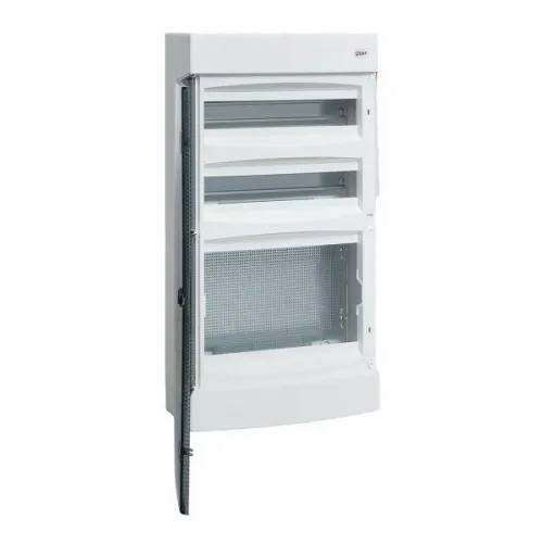 Щит комбинированный Unix 2х18мод. + 1 монтаж. плата 4 габарит IP41 прозр. дверь PROxima EKF ux-2x18+1m-n фото 7