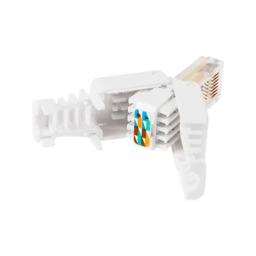 Джек штекер RJ45 8Р8С быстрозажимной ручной Rexant 05-1051 фото 2