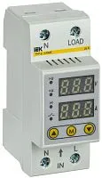 Реле напряжения и тока РНТ-д 1ф 36мм 25А IEK IVC21-1-25
