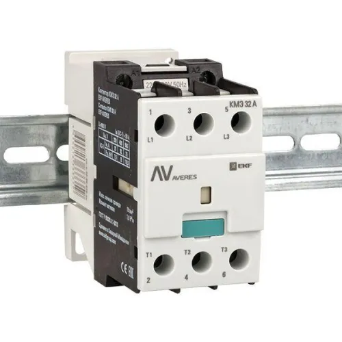 Контактор КМЭ 32А кат. 400В AC AVERES EKF ctr-s-32-00-400-av фото 2