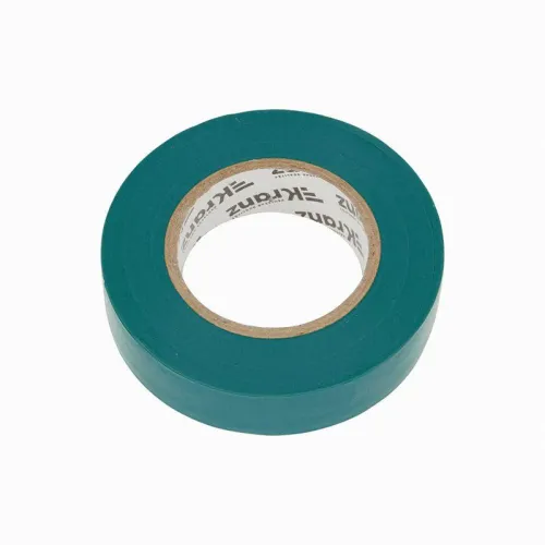 Изолента ПВХ 0.13х19мм 25м зел. Kranz KR-09-2203 фото 4