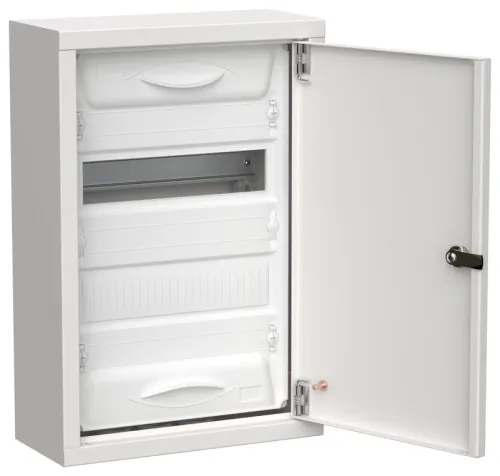 Корпус ЩРн-24 (1х24) TITAN 5 460х310х140 IP31 метал. бел. IEK TI5-50-N-024-31