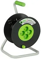 Удлинитель на пластик. катушке 4х15м без заземл. KAT-2x0.75-15m Greenline ПВС 2х0.75 Эра Б0065052
