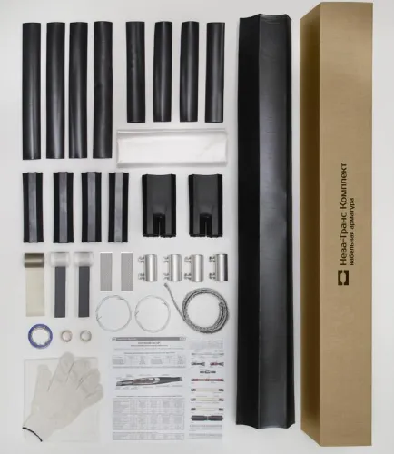 Муфта кабельная соединит. 1кВ 1СТп(тк)-4х(35-50) с болтов. соединителями Нева-Транс Комплект 22010010