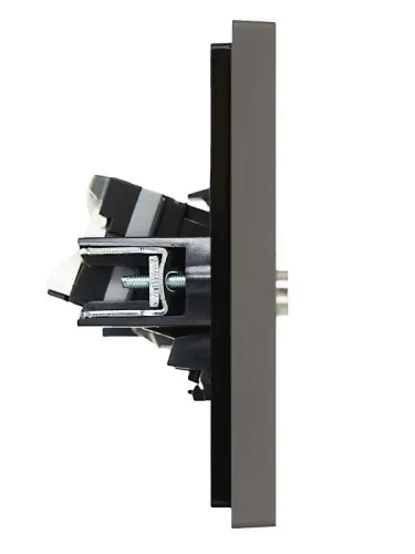 Розетка 2-м TV+RJ45 кат.5E FORTE&PIANO FP336 сер. IEK FP-AK20-1-K03 фото 4