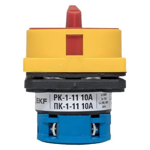 Переключатель кулачковый ПК-1-11 10А 1п "0-1" с блокировкой IP65 PROxima EKF pk-1-11-10-a65 фото 4