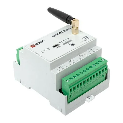 Контроллер удаленного управления 6вх./4вых. Wi-Fi GSM 230 В ePRO24 Omni EKF ePRO24-6-4-WG-OMNI фото 8