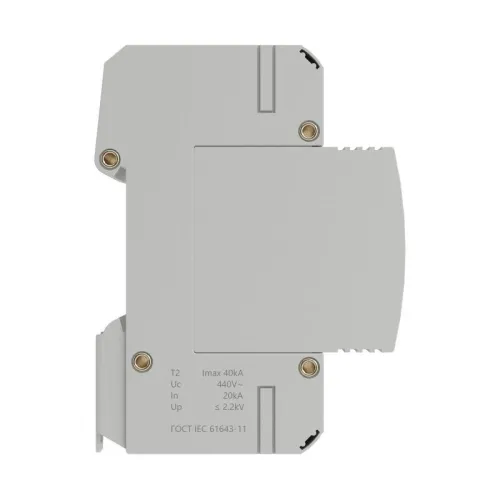 Модуль сменный УЗИП тип 2 3п Imax 40кА Un 440В YON SPD-T2-3L40P440 фото 4