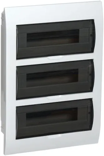Корпус встраиваемый ЩРВ-Пк-45 Krepta 3 IP41 пластик. бел. IEK MKP12-V-04-45-41