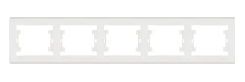 Рамка 5-м Manolya горизонт. бел. Makel 41001705