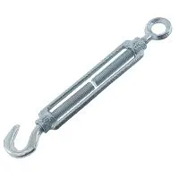 Талреп крюк-кольцо 6мм DIN 1480 перфорир. подвес оцинк. СТРОЙМЕТИЗ UTORM4110022