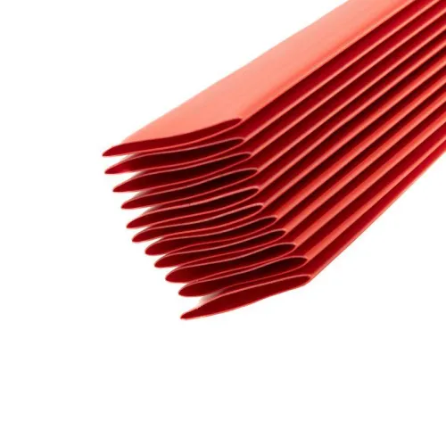 Трубка термоусадочная ТУТ нг 20.0/10.0 красн. 1м Rexant 22-0004 фото 4