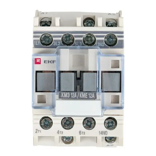 Контактор КМЭ-1 12А кат. 230В AC 1НО EKF ctr-s-12-220 фото 2