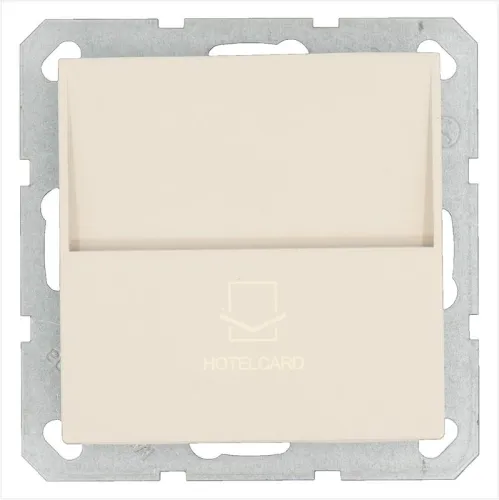 Выключатель карточный 10А IP20 отельный механизм тауп Jasmart G6209T