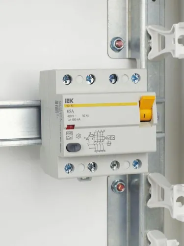 Выключатель дифференциального тока (УЗО) 4п 63А 100мА тип A ВД1-63 KARAT IEK MDV11-4-063-100 фото 10