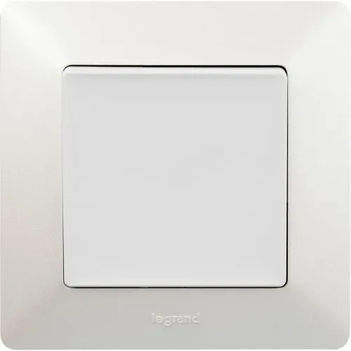 Выключатель 1-кл. СП Valena Life 10А IP20 250В 10AX с лицев. панелью безвинтов. зажимы механизм бел. Leg 752401 фото 5