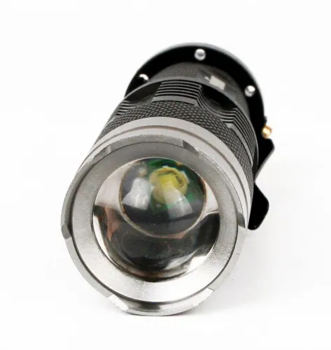 Фонарь LED5135 (LED XPE ZOOM 3 реж 1хLR6 алюм. блистер черн.) Camelion 12915 фото 2