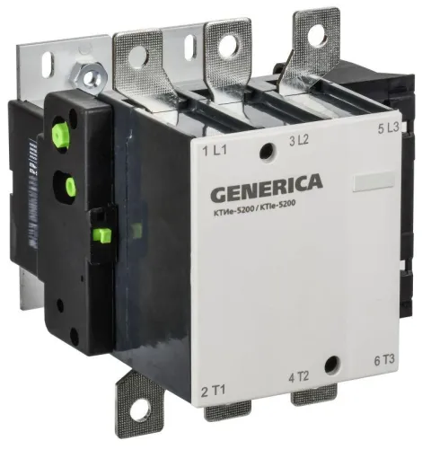 Контактор КТИе-5200 200А 400В/АС3 GENERICA KKTE50-200-400-10