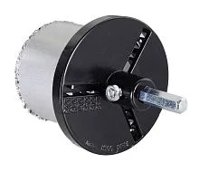 Набор коронок по керамической плитке 33-53-67-73мм Вихрь 73/10/9/4