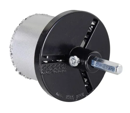 Набор коронок по керамической плитке 33-53-67-73мм Вихрь 73/10/9/4