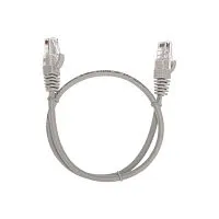 Патч-корд U/UTP CAT 5e RJ45-RJ45 26AWG LSZH сер. 0.5м Rexant 02-0100-05