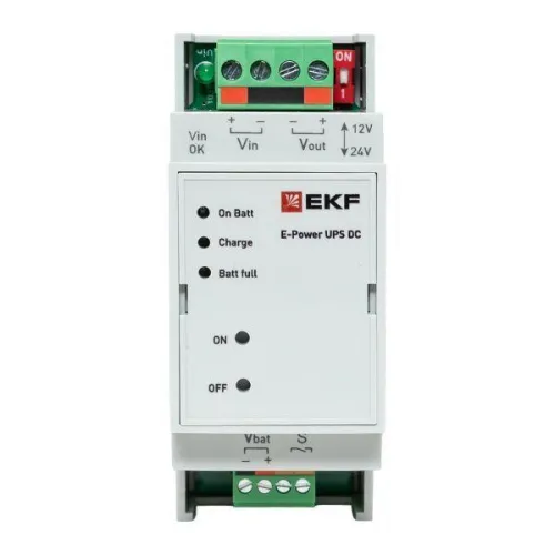 Источник бесперебойного питания постоянного тока E-Power UPS DC -15W 12/24В 3600мАч EKF UDRLi-DC15W фото 7