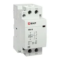 Контактор модульный КМ 16А NО+NC (2 мод.) EKF km-2-16-11