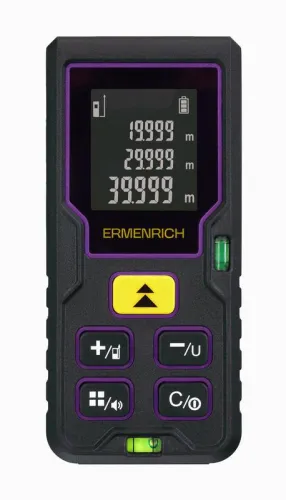 Рулетка лазерная Reel PLUS GD40 фиолет. Ermenrich 84643 фото 4