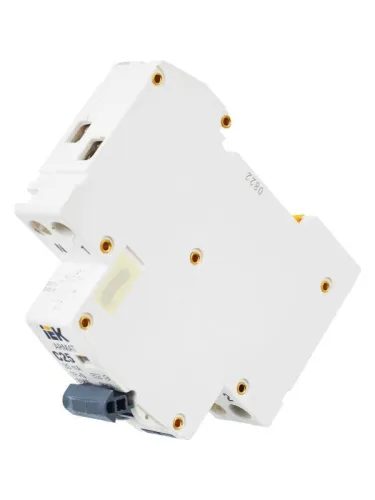 Выключатель автоматический дифференциального тока 2п (1P+N) C 25А 30мА тип AC АВДТ B06S 18мм ARMAT IEK AR-B06S-1N-C25C030 фото 6