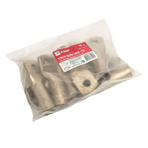 Наконечник медный луженый ТМЛ DIN 185-12 PROxima EKF tml-din-185-12 фото 2