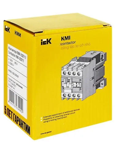 Контактор КМИ-23211 32А 230В/АС3 1НЗ KARAT IEK KKM21-032-230-01 фото 3