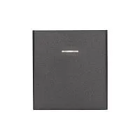 Переключатель перекрестный 1-кл. СП STRONG 10А с подсветкой графит Kranz KR-78-0718-6