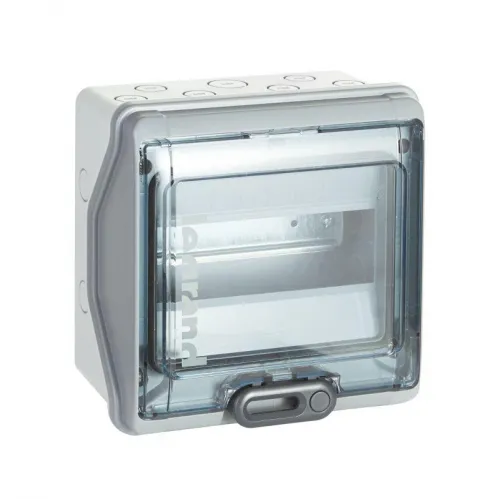 Бокс ОП Plexo IP65 8м сер/дым. двер. Leg 601978 фото 4